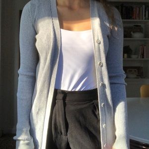 Asos Ribbed Longline Cardigan